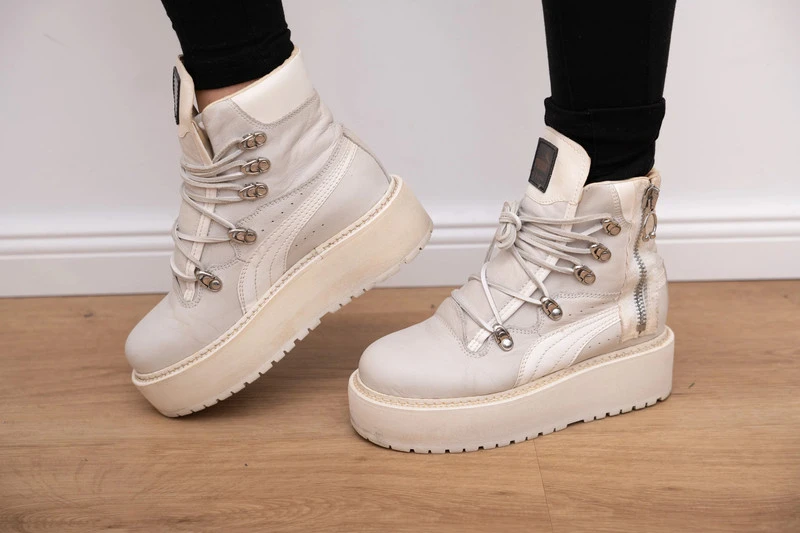 Białe buty Puma by Rihanna, rozm. 37 - obrazek 2